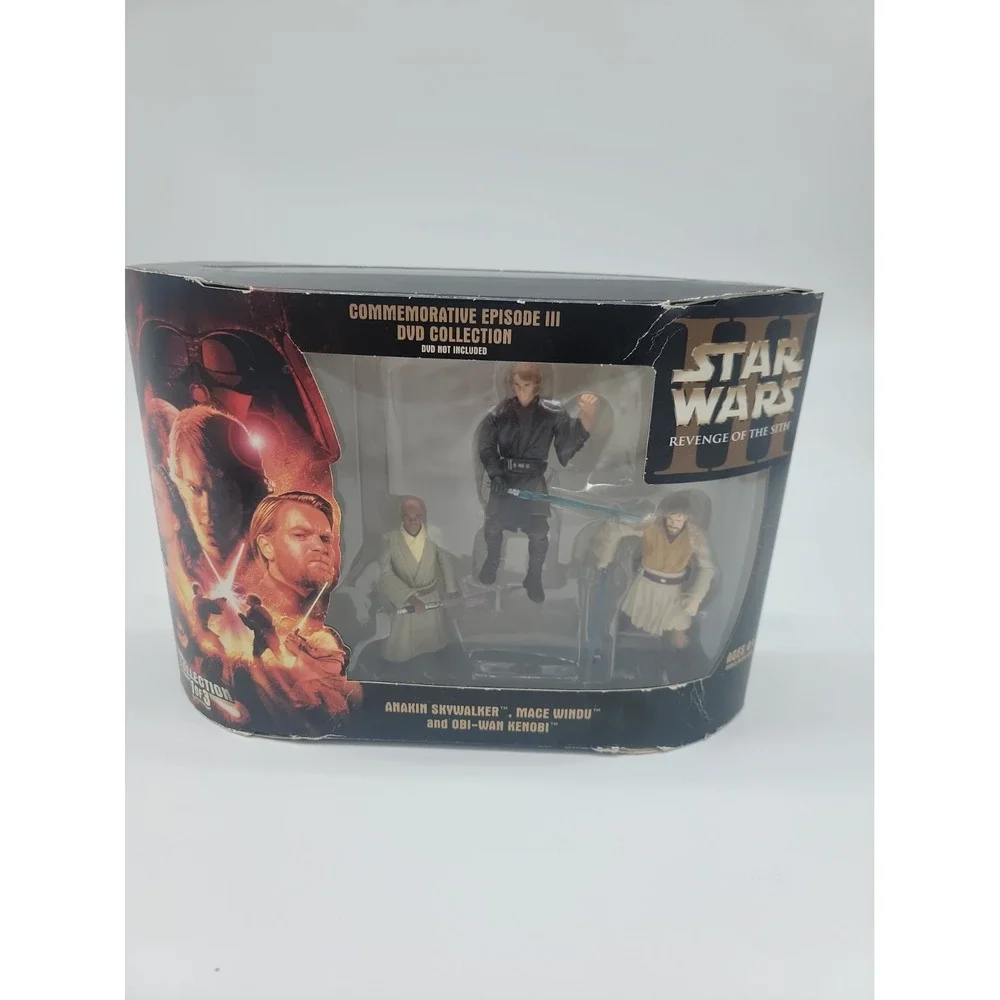 2005 Commemorative ROTS DVD Collection - Anakin Mace Obi-Wan Star Wars NEW!